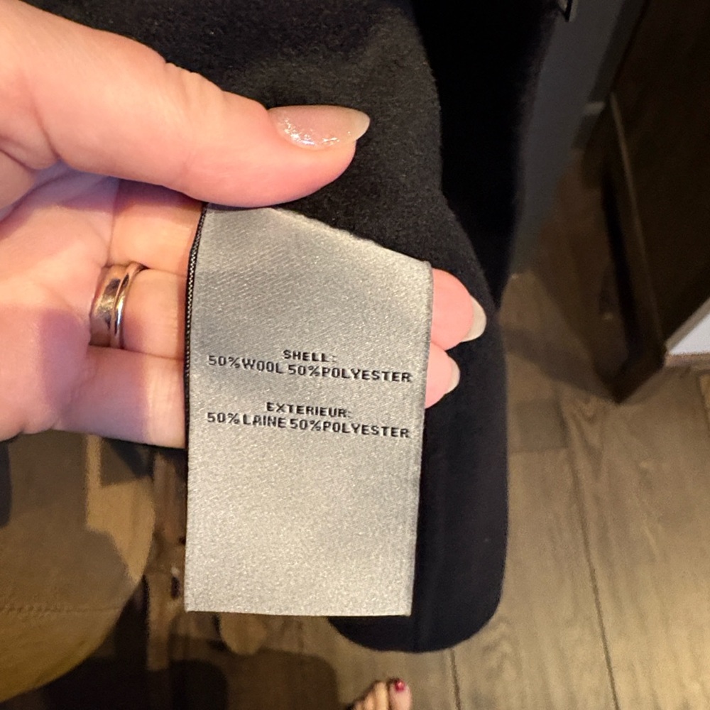 BNWOT Zac Posen double face unlined coat - Picture 5 of 7